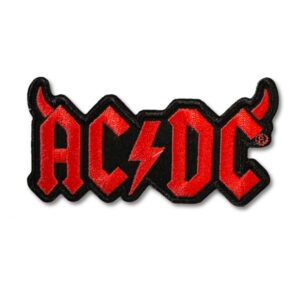 AC/DC Horns Embroidered Patch