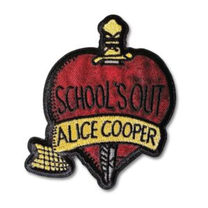 Alice Cooper Schools Out Embroidered Patch