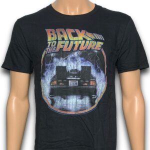 Back To The Future Distressed Logo Shirt
