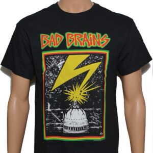 Bad Brains Capitol Black Shirt