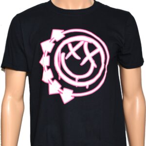 Blink 182 Six Arrow Smiley Band Shirt
