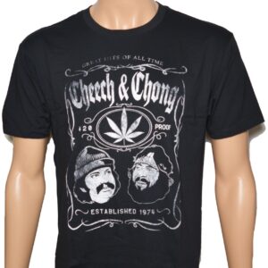 Cheech & Chong Whiskey Label Shirt
