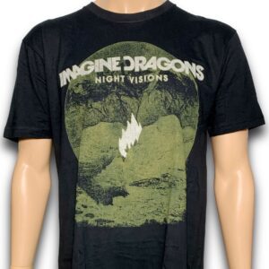 Imagine Dragons Black Flame Shirt