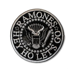 Ramones Hey Ho Seal Embroidered Patch