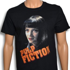 Pulp Fiction Mia Script Logo Shirt