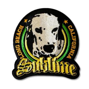 Sublime Lou Dog Embroidered Patch