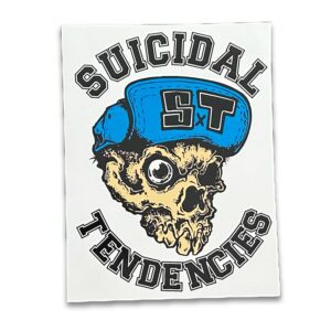 Suicidal Tendencies ST Skull Sticker
