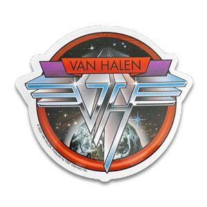 Van Halen Space Logo Sticker