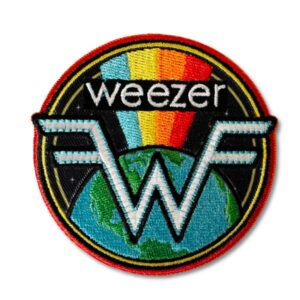 Weezer Circle Logo Embroidered Patch