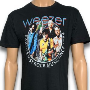 Weezer Earth Best Rock Music Shirt
