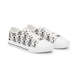 Jolly Roger All Over Print Low Top Sneakers